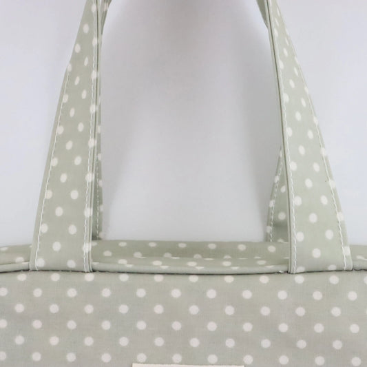 Bags Garden bolso de mano Bolso de mano waterproof Lunares Mint Bags Garden Bags Garden