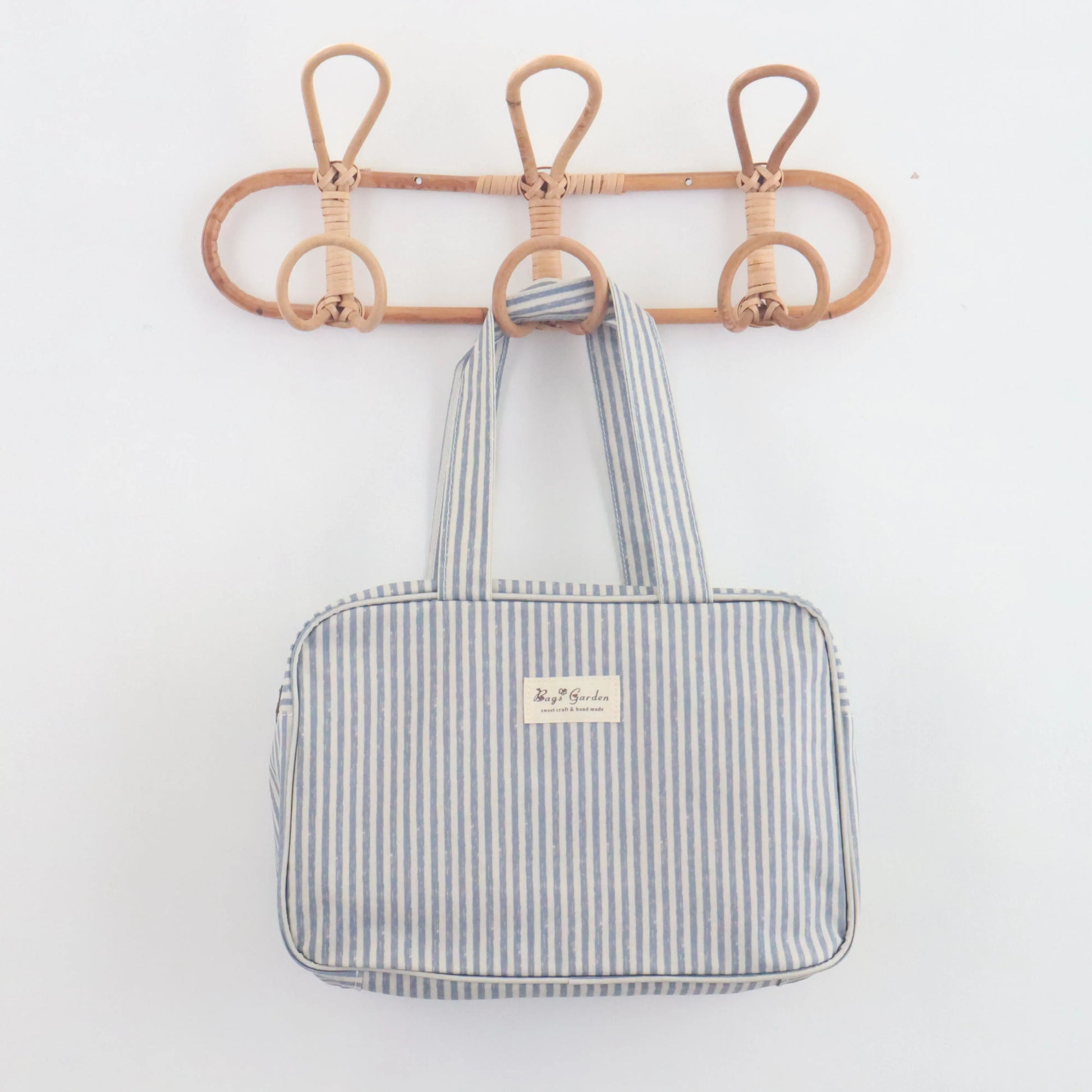 Bags Garden bolso de mano Bolso de mano waterproof Rayas Azulado Bags Garden Bags Garden