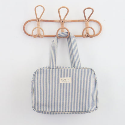 Bags Garden bolso de mano Bolso de mano waterproof Rayas Azulado Bags Garden Bags Garden