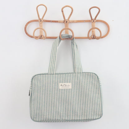 Bags Garden bolso de mano Bolso de mano waterproof Rayas Mint Bags Garden Bags Garden