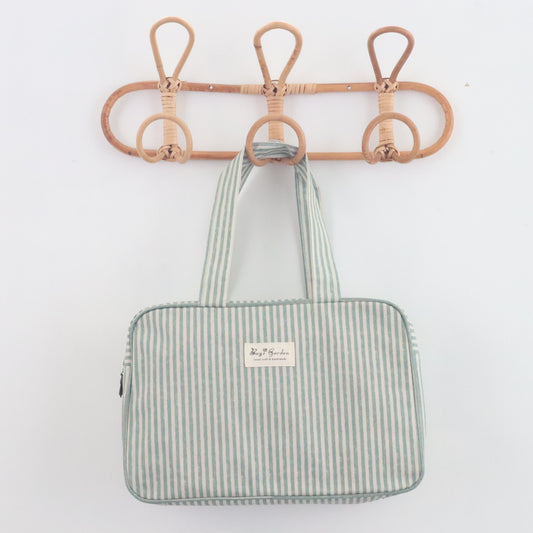 Bags Garden bolso de mano Bolso de mano waterproof Rayas Mint Bags Garden Bags Garden