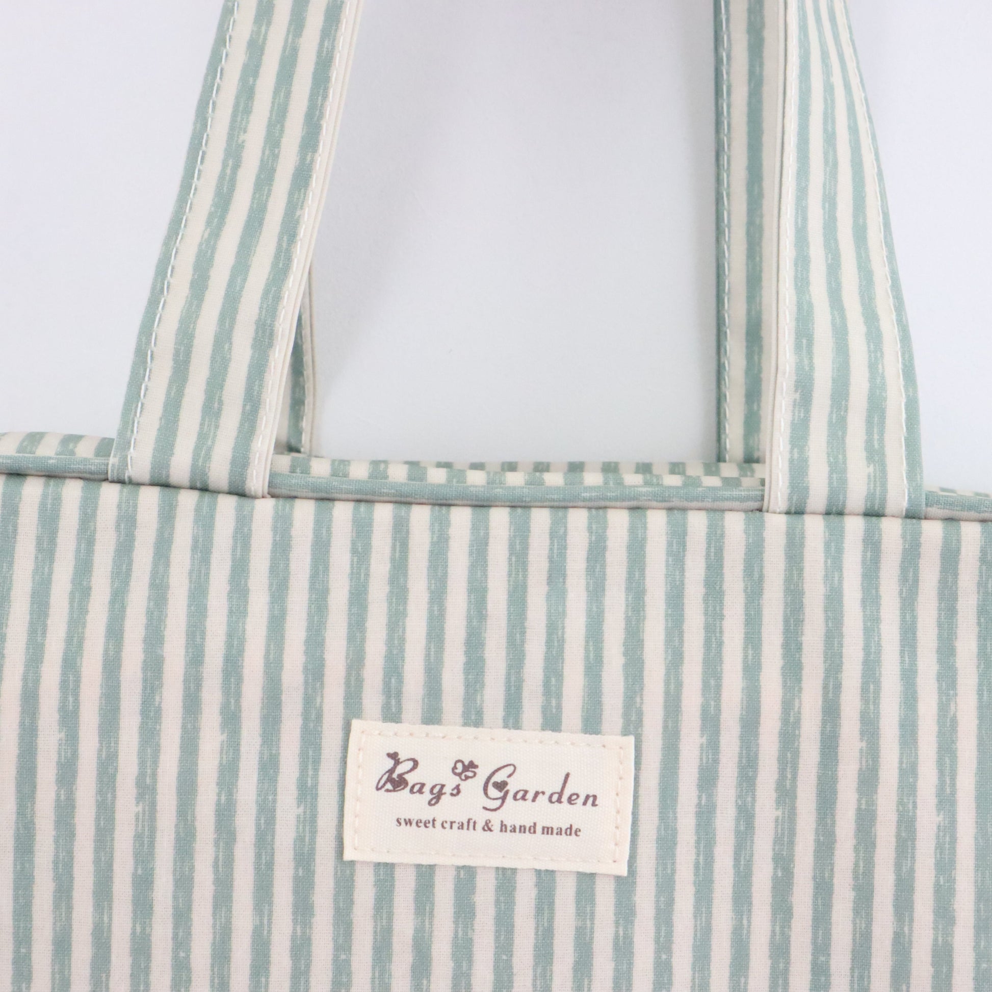 Bags Garden bolso de mano Bolso de mano waterproof Rayas Mint Bags Garden Bags Garden