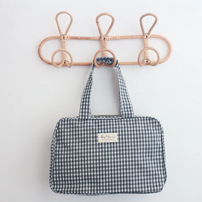 Bags Garden bolso de mano Bolso de mano waterproof Vichy Negro Bags Garden Bags Garden