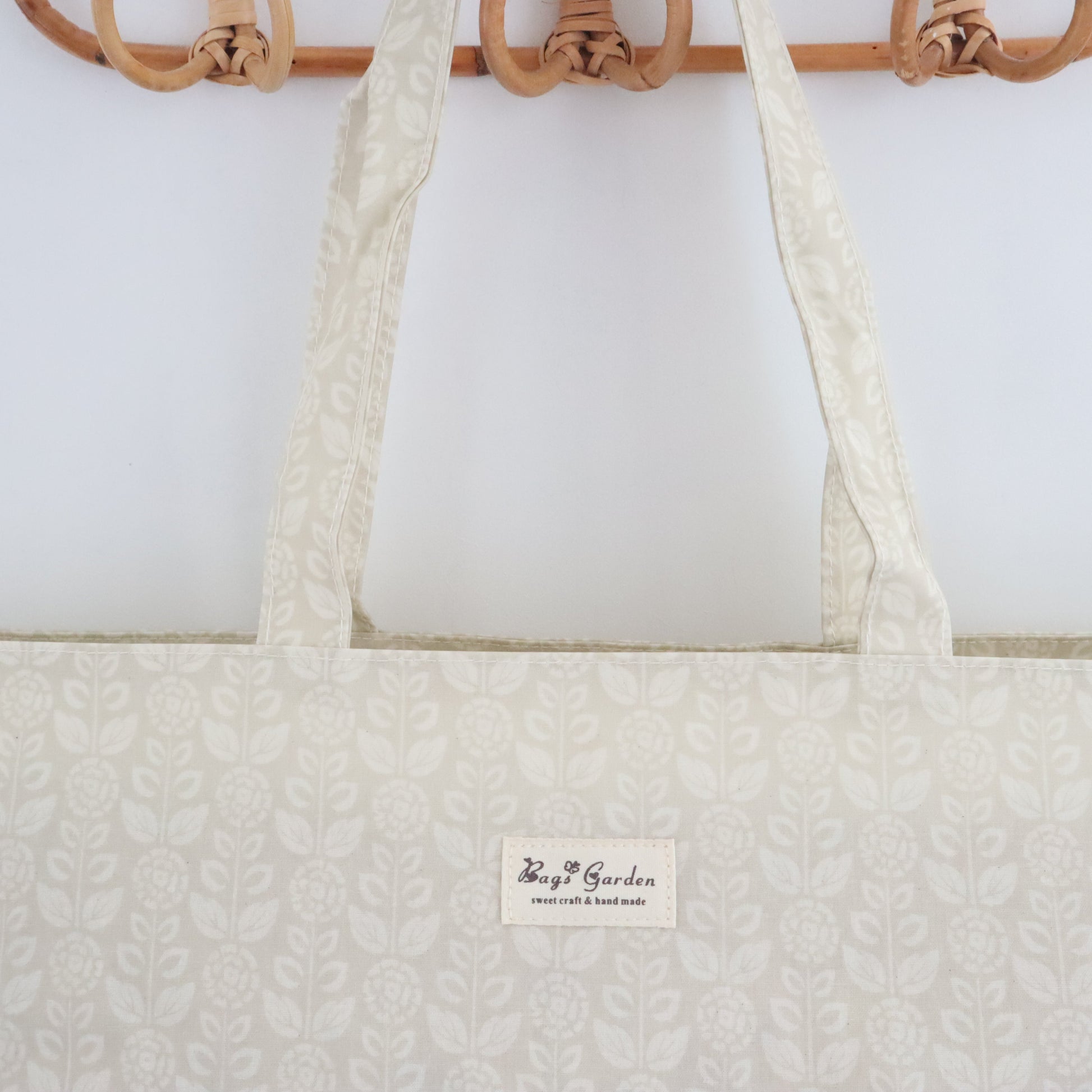 Bags Garden bolso de playa Bolso de playa bolsillos waterproof Botanica Beige Bags Garden Bags Garden