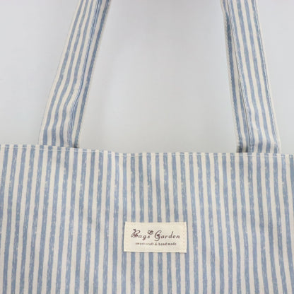 Bags Garden bolso de playa Bolso de playa bolsillos waterproof Rayas Azulado Bags Garden Bags Garden
