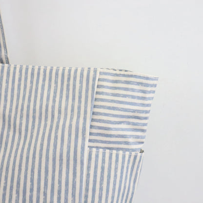 Bags Garden bolso de playa Bolso de playa bolsillos waterproof Rayas Azulado Bags Garden Bags Garden