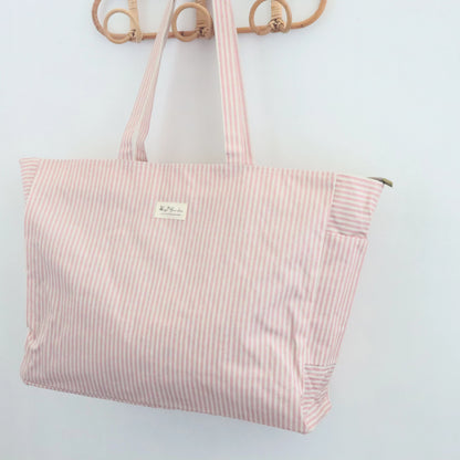 Bags Garden bolso de playa Bolso de playa bolsillos waterproof Rayas Empolvado Bags Garden Bags Garden
