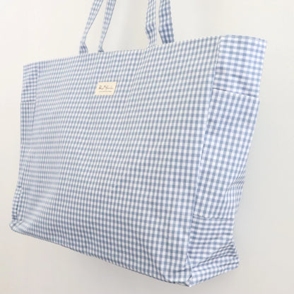 Bags Garden bolso de playa Bolso de playa bolsillos waterproof Vichy Marino Bags Garden Bags Garden