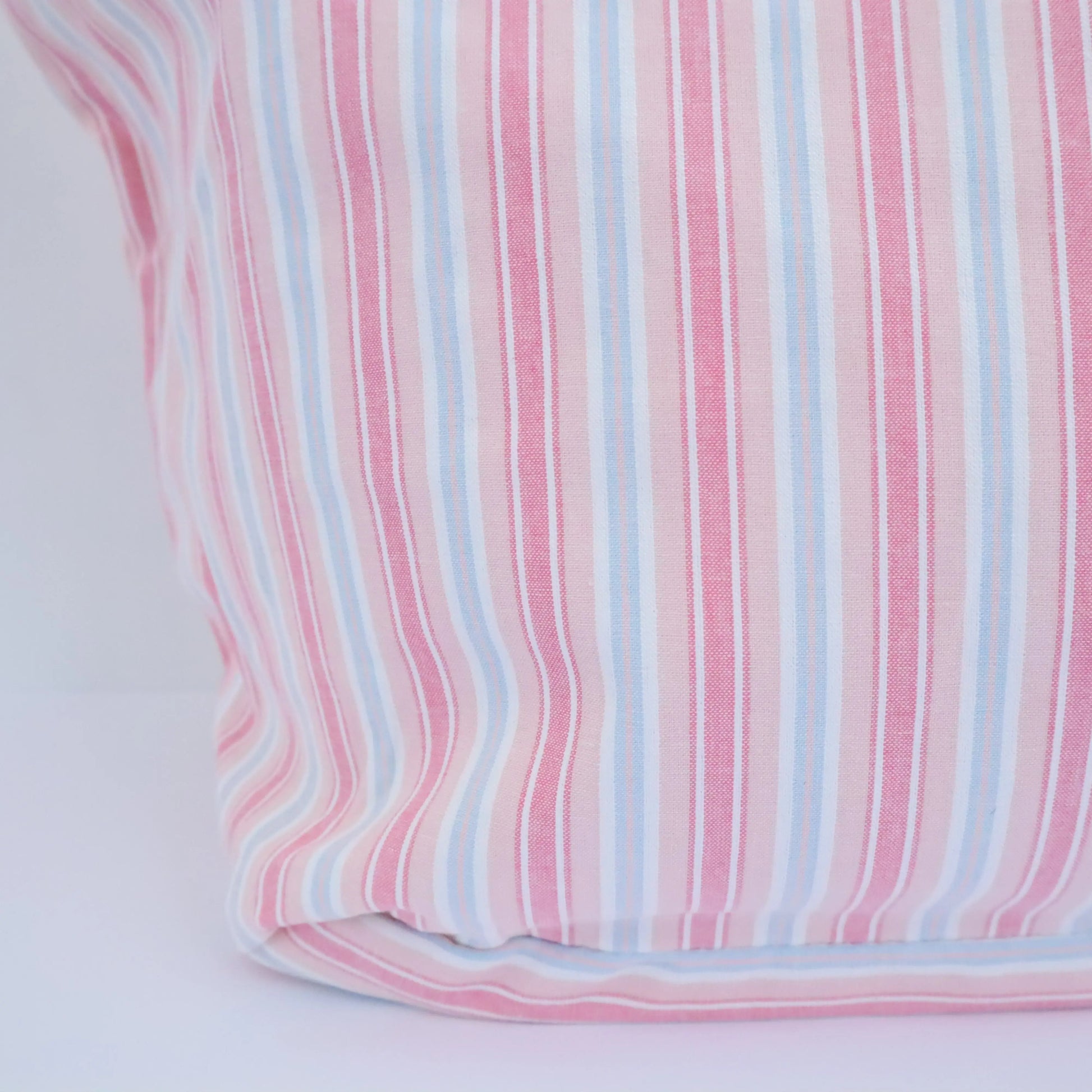 Bags Garden tote bag Bolso de playa de algodon Rayas Pastel Rosa Bags Garden Bags Garden