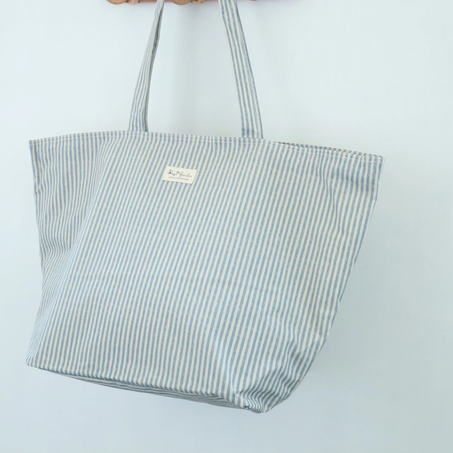 Bolso de playa impermeable Rayas Azulado Bags Garden