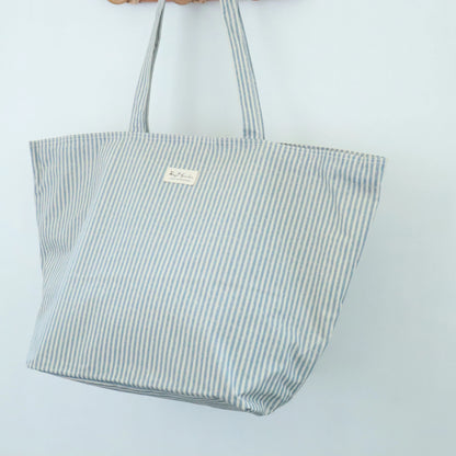 Bolso de playa impermeable Rayas Azulado Bags Garden