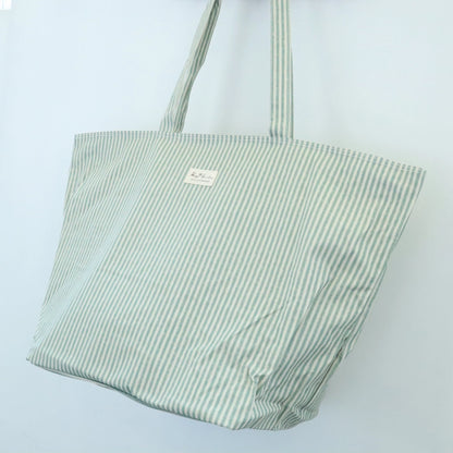 Bolso de playa impermeable Rayas Mint Bags Garden