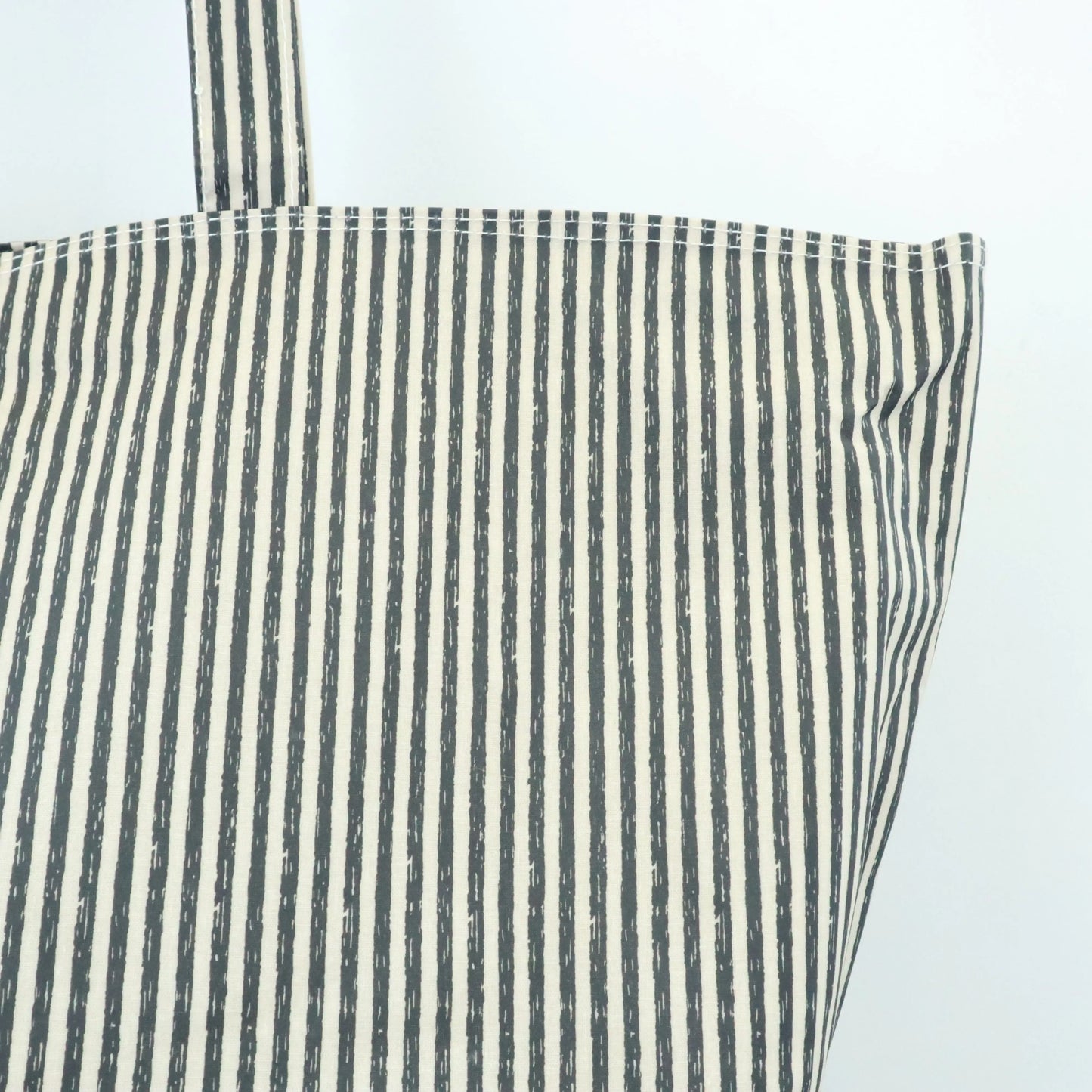 Bolso de playa impermeable Rayas Negro Bags Garden