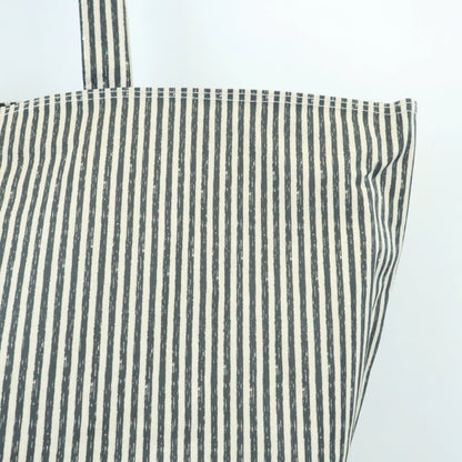Bolso de playa impermeable Rayas Negro Bags Garden