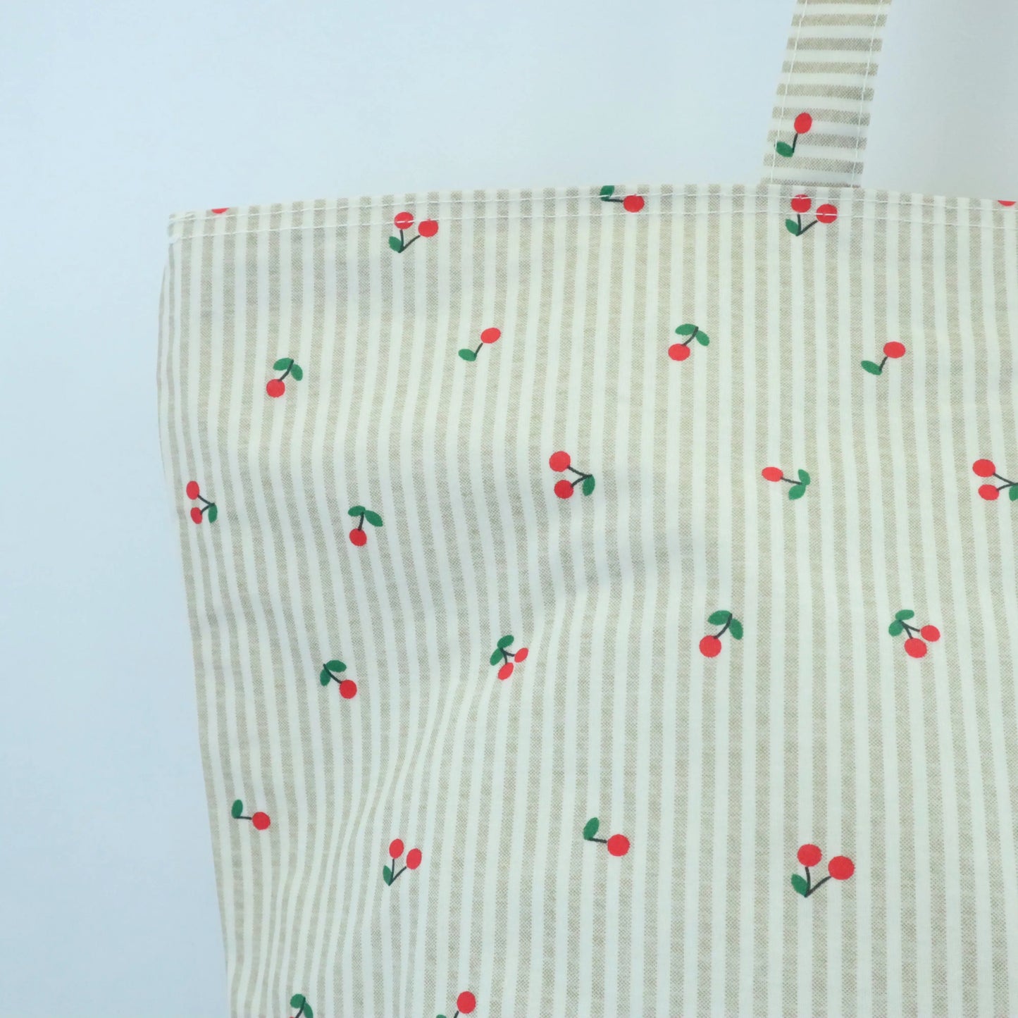 Bolso de playa impermeable cerezas beige Bags Garden