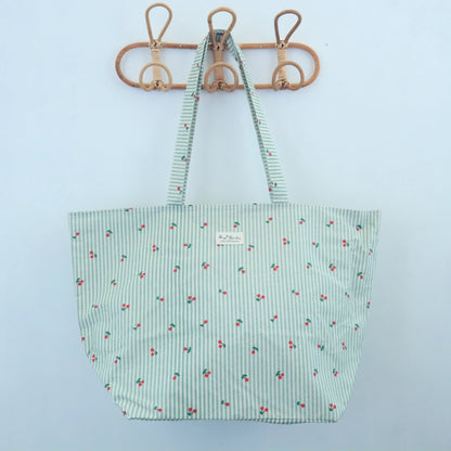 Bolso de playa impermeable cerezas mint Bags Garden