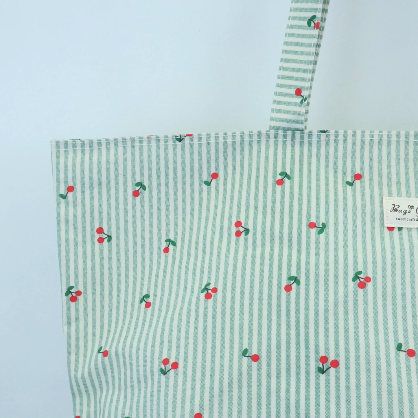 Bolso de playa impermeable cerezas mint Bags Garden