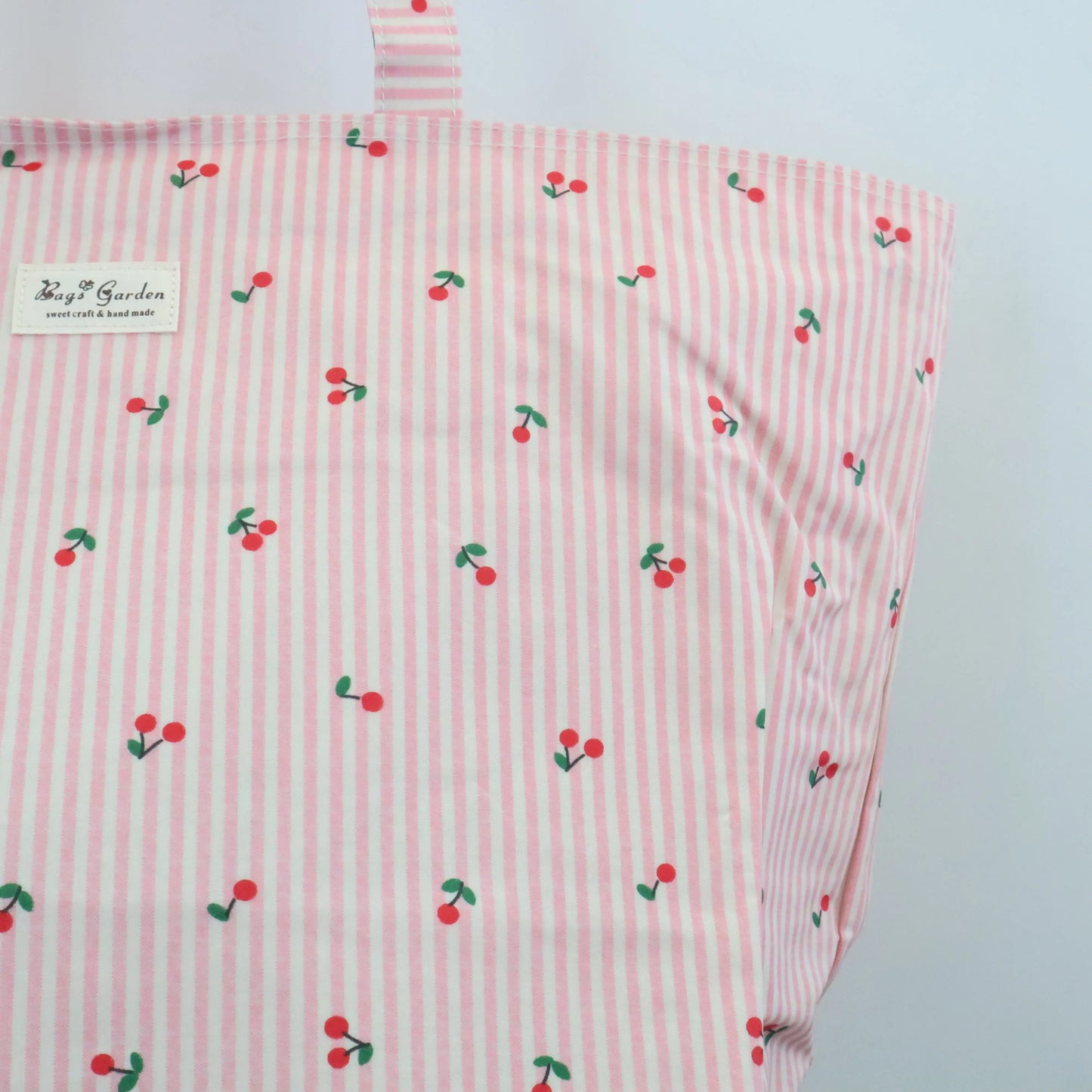 Bolso de playa impermeable cerezas rosa Bags Garden