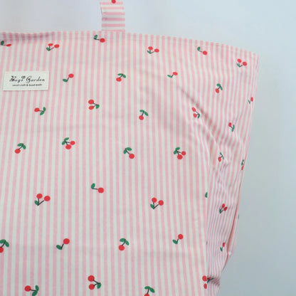 Bolso de playa impermeable cerezas rosa Bags Garden