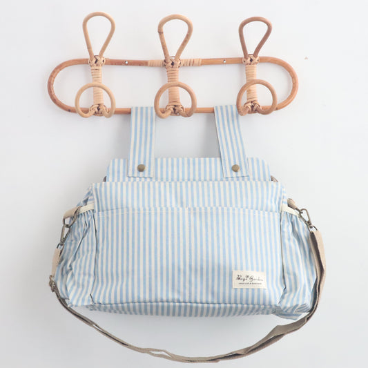 Bags Garden bolso de carrito Bolso organizador de carrito impermeable Rayas Azul Bags Garden Bags Garden