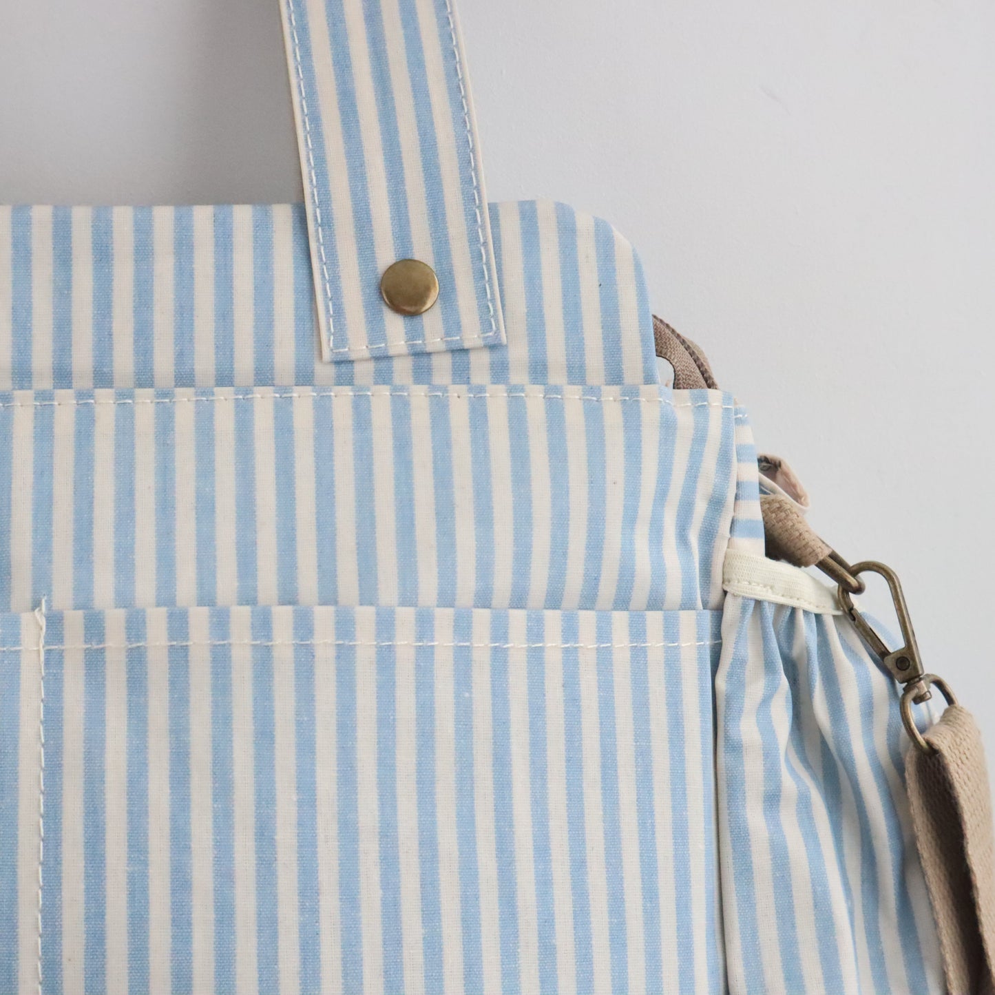 Bags Garden bolso de carrito Bolso organizador de carrito impermeable Rayas Azul Bags Garden Bags Garden