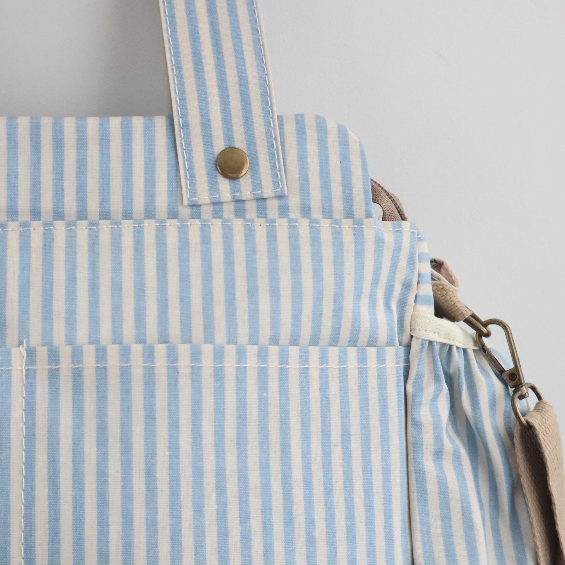 Bags Garden bolso de carrito Bolso organizador de carrito impermeable Rayas Azul Bags Garden Bags Garden