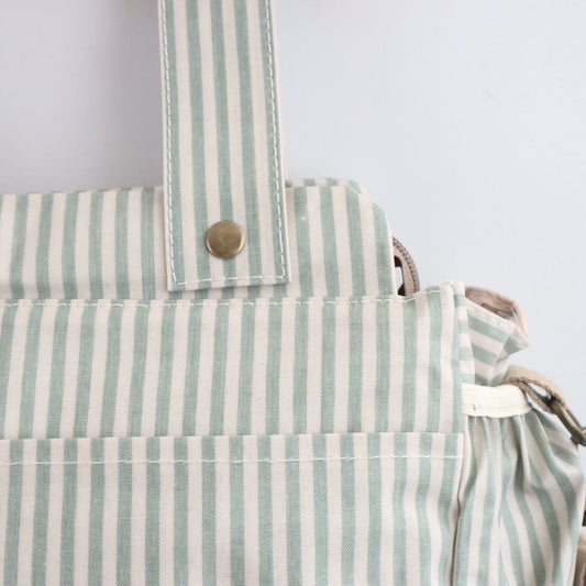 Bags Garden bolso de carrito Bolso organizador de carrito impermeable Rayas Mint Bags Garden Bags Garden