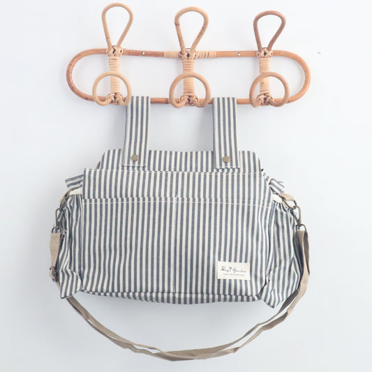 Bags Garden bolso de carrito Bolso organizador de carrito impermeable Rayas Negro Bags Garden Bags Garden