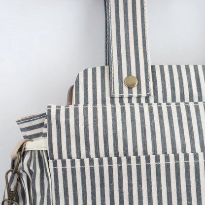 Bags Garden bolso de carrito Bolso organizador de carrito impermeable Rayas Negro Bags Garden Bags Garden