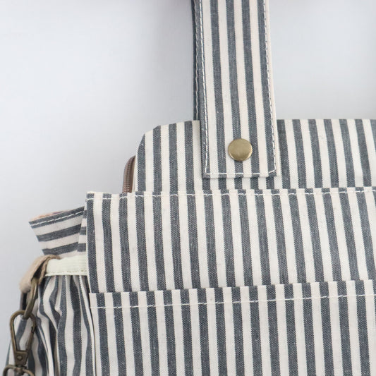 Bags Garden bolso de carrito Bolso organizador de carrito impermeable Rayas Negro Bags Garden Bags Garden