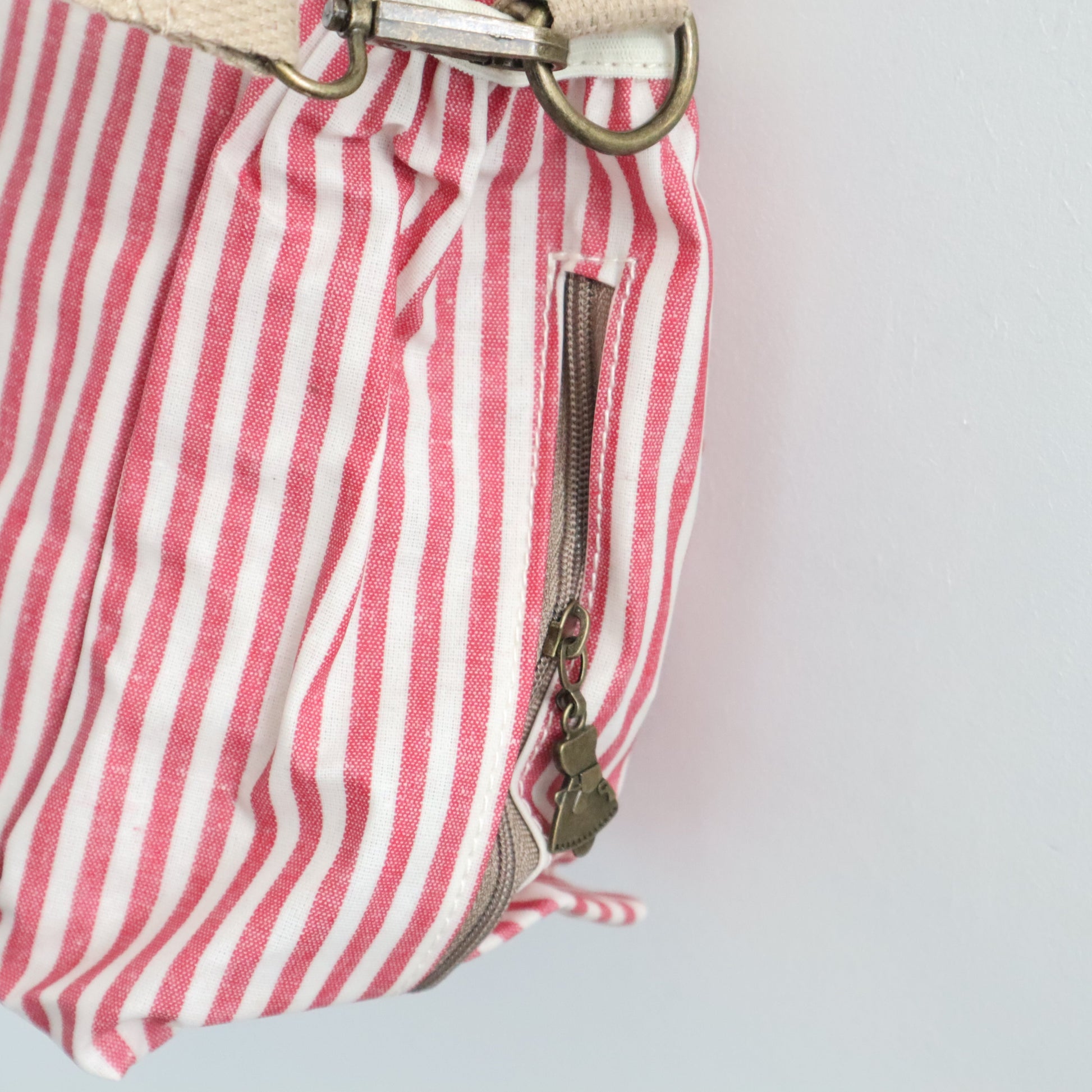 Bags Garden bolso de carrito Bolso organizador de carrito impermeable Rayas Rojo Burdeos Bags Garden Bags Garden