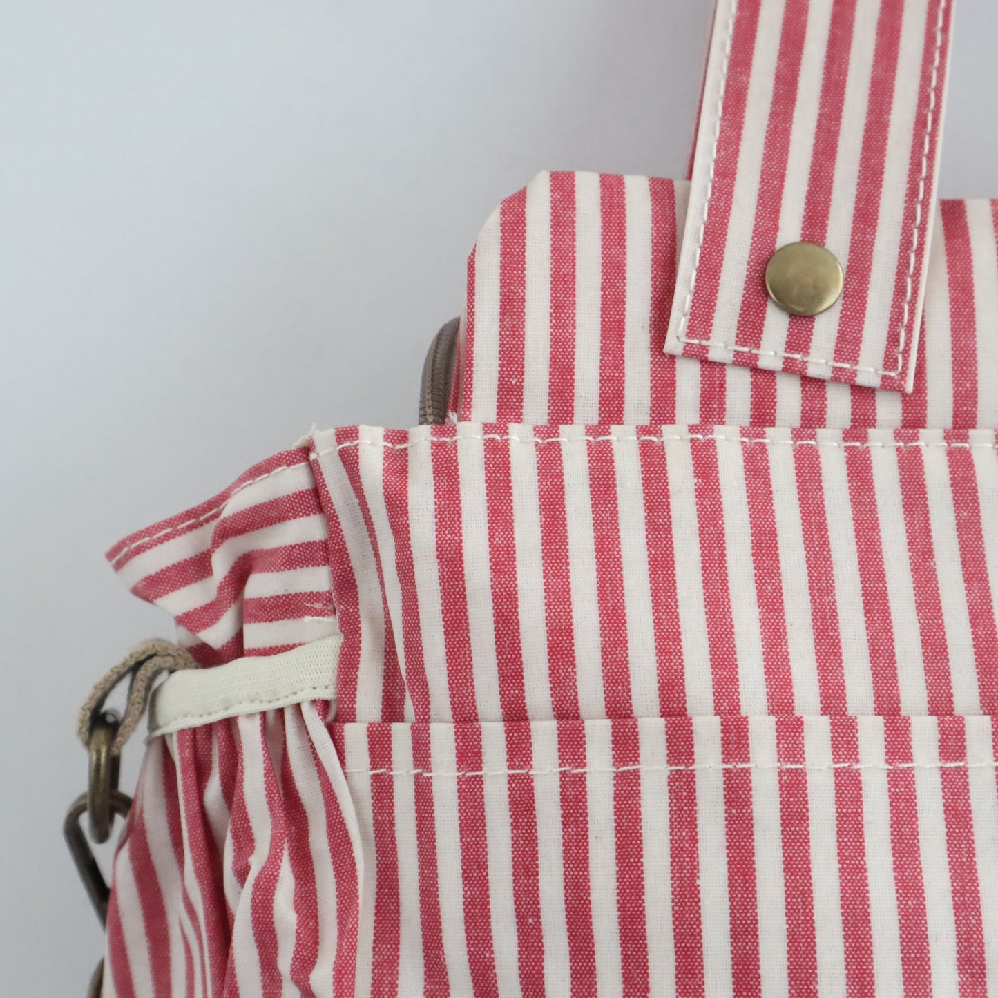 Bags Garden bolso de carrito Bolso organizador de carrito impermeable Rayas Rojo Burdeos Bags Garden Bags Garden