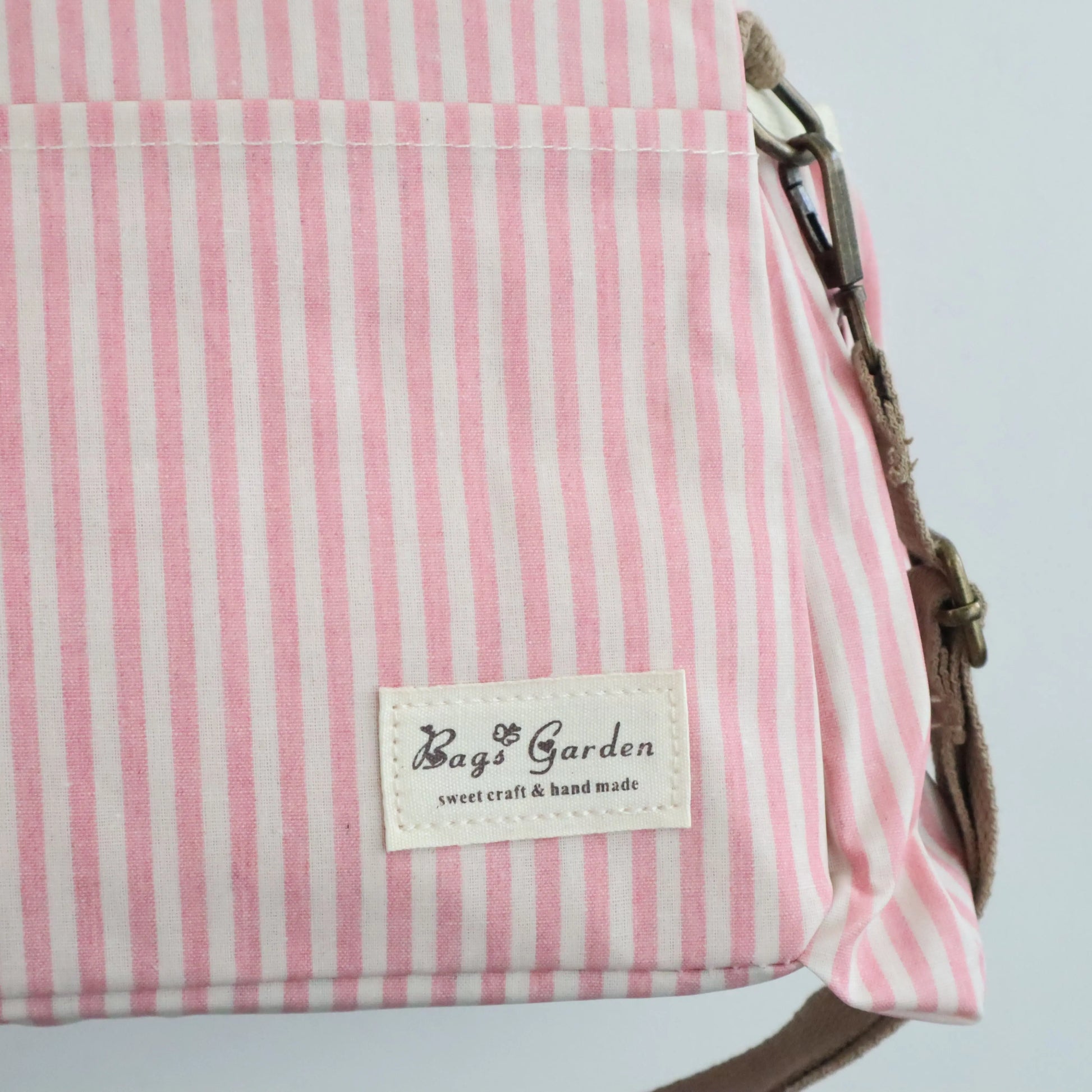 Bags Garden bolso de carrito Bolso organizador de carrito impermeable Rayas Rosa Bags Garden Bags Garden