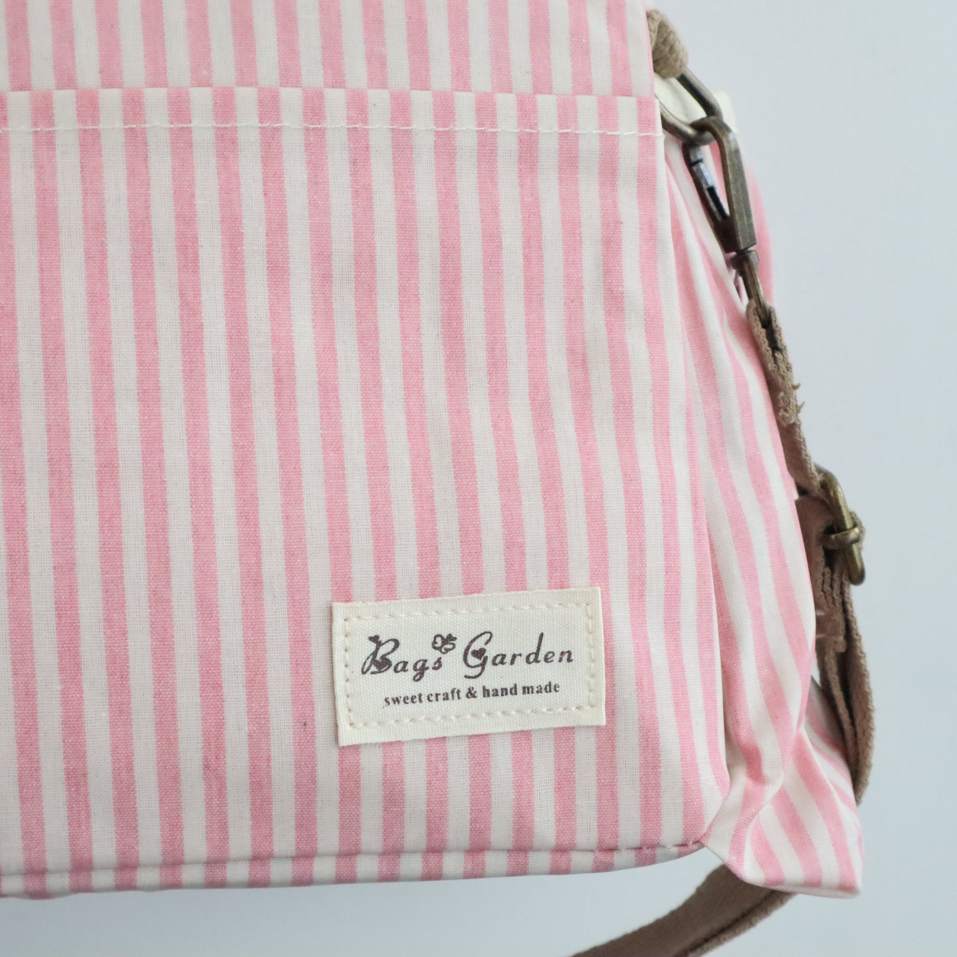 Bags Garden bolso de carrito Bolso organizador de carrito impermeable Rayas Rosa Bags Garden Bags Garden