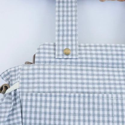 Bags Garden bolso de carrito Bolso organizador de carrito impermeable Vichy Gris Bags Garden Bags Garden