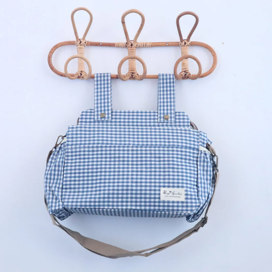 Bags Garden bolso de carrito Bolso organizador de carrito impermeable Vichy Marino Bags Garden Bags Garden