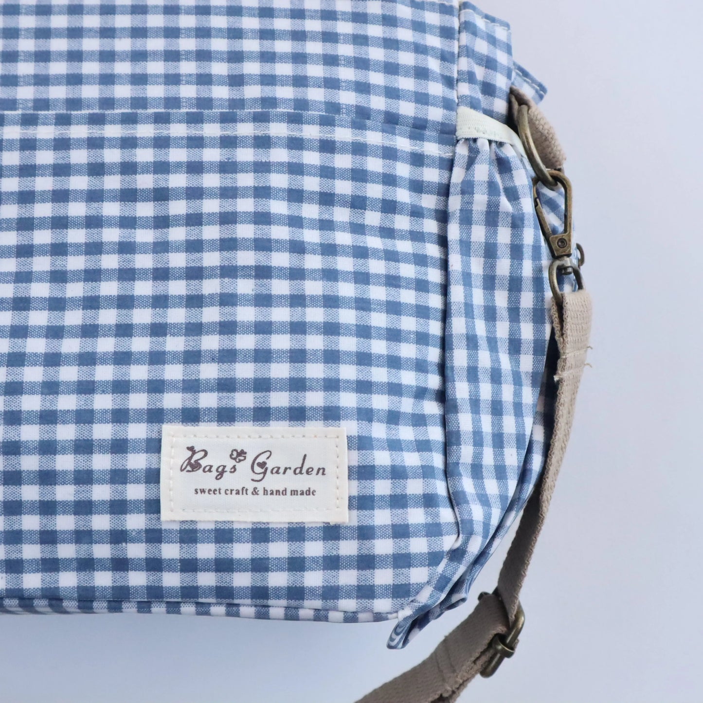 Bags Garden bolso de carrito Bolso organizador de carrito impermeable Vichy Marino Bags Garden Bags Garden