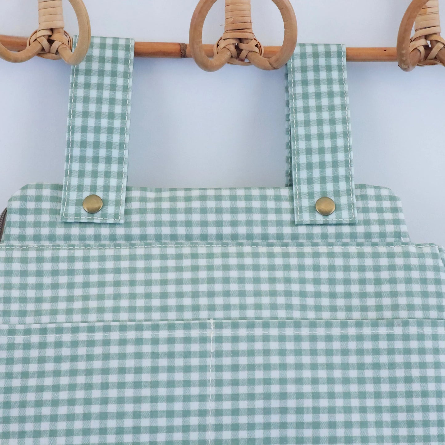 Bags Garden bolso de carrito Bolso organizador de carrito impermeable Vichy Mint Bags Garden Bags Garden