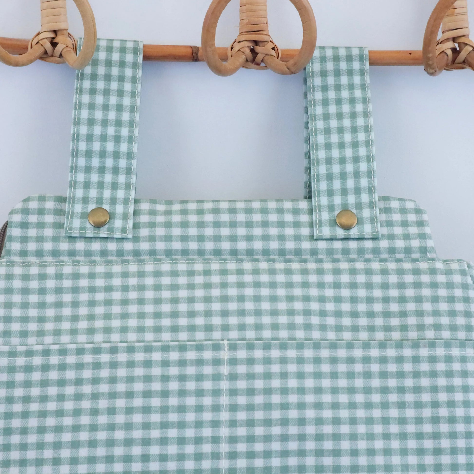 Bags Garden bolso de carrito Bolso organizador de carrito impermeable Vichy Mint Bags Garden Bags Garden