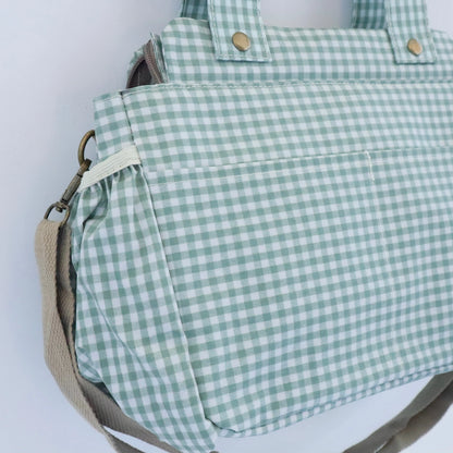 Bags Garden bolso de carrito Bolso organizador de carrito impermeable Vichy Mint Bags Garden Bags Garden