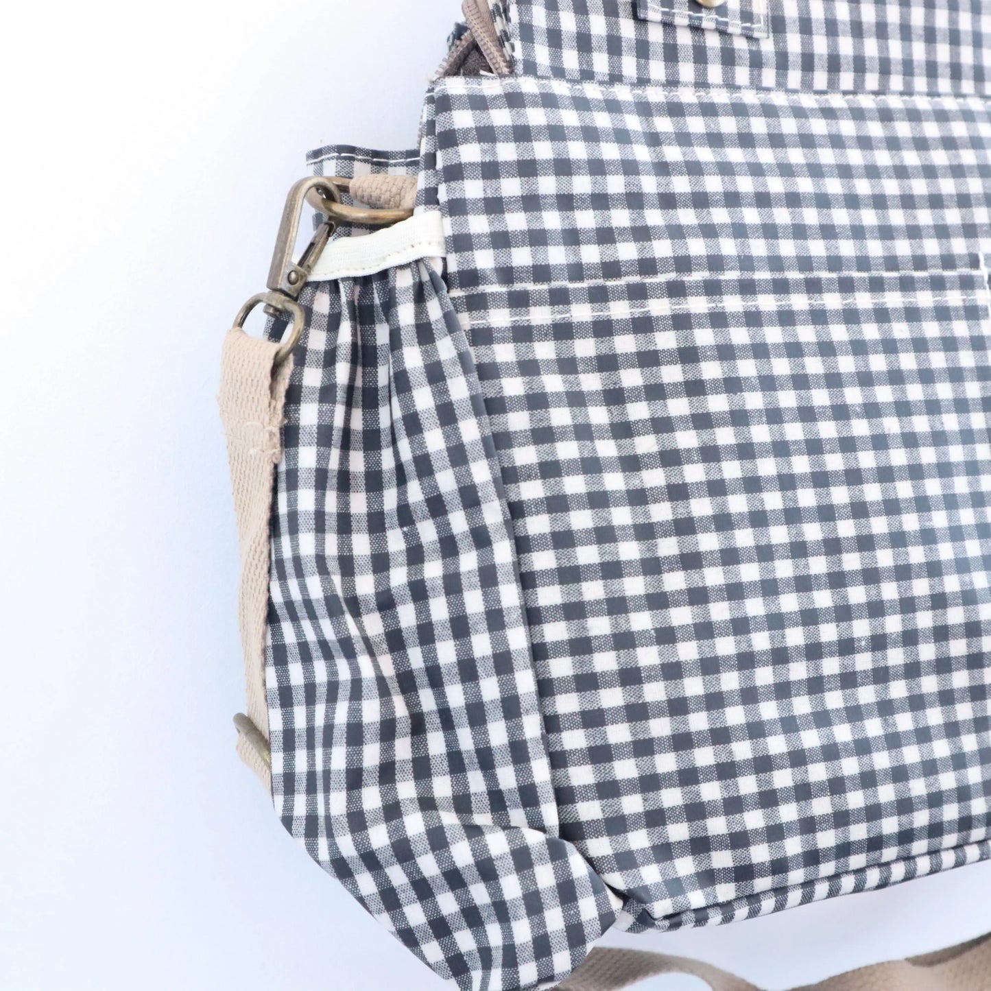 Bags Garden bolso de carrito Bolso organizador de carrito impermeable Vichy Negro Bags Garden Bags Garden