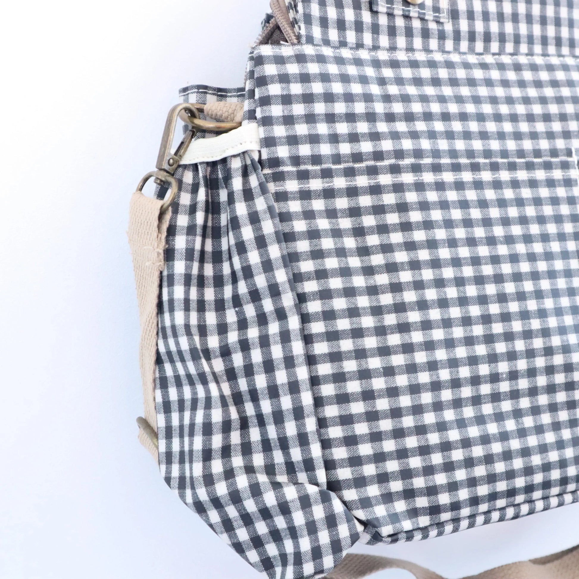 Bags Garden bolso de carrito Bolso organizador de carrito impermeable Vichy Negro Bags Garden Bags Garden