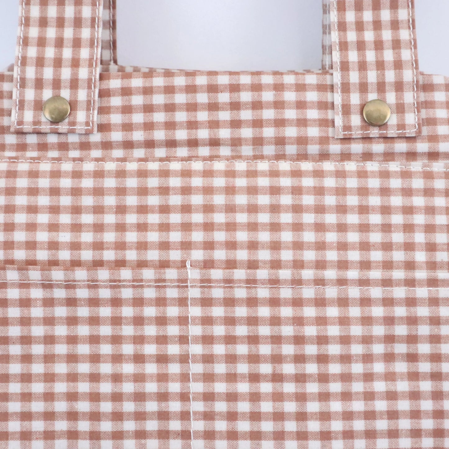 Bags Garden bolso de carrito Bolso organizador de carrito impermeable Vichy Toffee Bags Garden Bags Garden