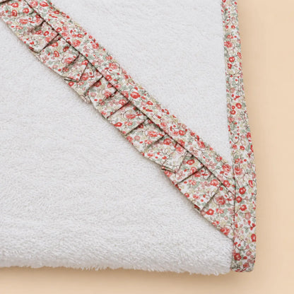 Capa de baño con volante Londres rosa | BAPUM