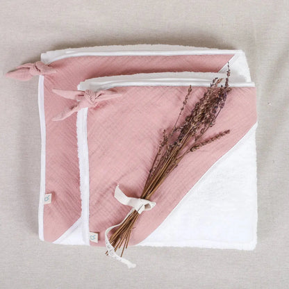 Capa de baño de bebe Capa de baño de bebe Gasa Maquillaje Bapum Kids