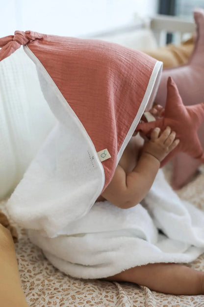 Capa de baño de bebe Capa de baño de bebe Gasa Maquillaje Bapum Kids