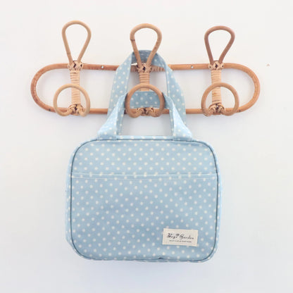 Bags Garden bolso de mano Cofre mini waterproof Lunares Azulado Bags Garden Bags Garden