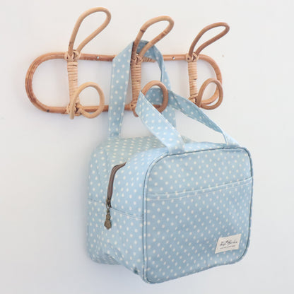 Bags Garden bolso de mano Cofre mini waterproof Lunares Azulado Bags Garden Bags Garden