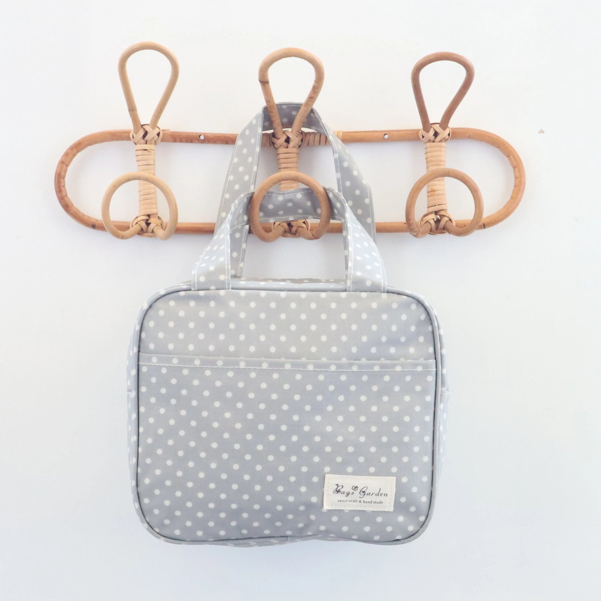 Bags Garden bolso de mano Cofre mini waterproof Lunares Greige Bags Garden Bags Garden