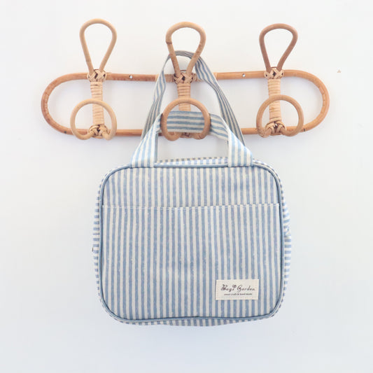 Bags Garden bolso de mano Cofre mini waterproof Rayas Azulado Bags Garden Bags Garden